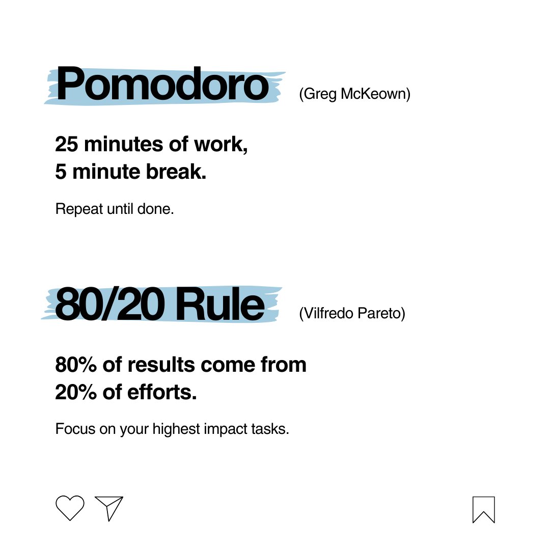 efficient's tweet image. Procrastinators, I see you! 👀
❤Like this post if you've tried one of these time management strategies!
#timemanagementtips #timemanagementskills #procrastinationtips #FocusAndProductivity #EfficientWorkflow