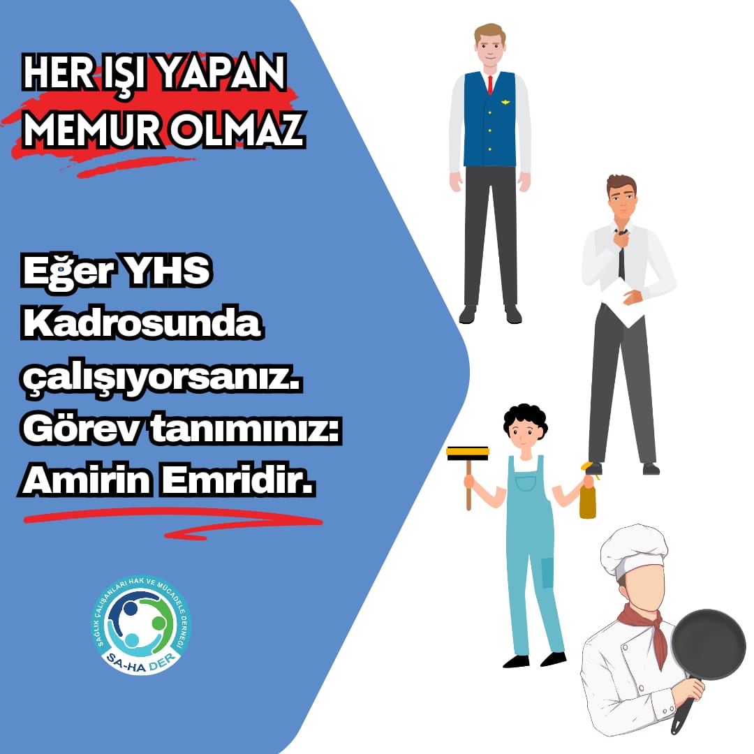 ÖĞRENİM durumuna göre #YardımcıHizmetlerSınıfı nın hak ettiği  genel idare ve Teknik Hizmetler Sınıfına geçişin sağlanmasını bekliyoruz 4 kez SÖZ VERİLDİ 

<a href="/_aliyalcin_/">Ali YALÇIN</a> <a href="/HBTONBUL/">HACI BAYRAM TONBUL 🇹🇷</a> <a href="/huseyinozturk_1/">Hüseyin ÖZTÜRK 🇹🇷</a> <a href="/yusufyazgan37/">Yusuf YAZGAN</a> <a href="/KaanCetinbas/">Kaan Çetinbaş</a> <a href="/Kenan__Caliskan/">Dr. Kenan Çalışkan</a> <a href="/ErmisErol/">Erol ERMİŞ</a> <a href="/meciterdogan55/">Mecit Erdoğan🇹🇷</a> <a href="/cmlsntrk2/">Cemil ŞENTÜRK🇹🇷</a>