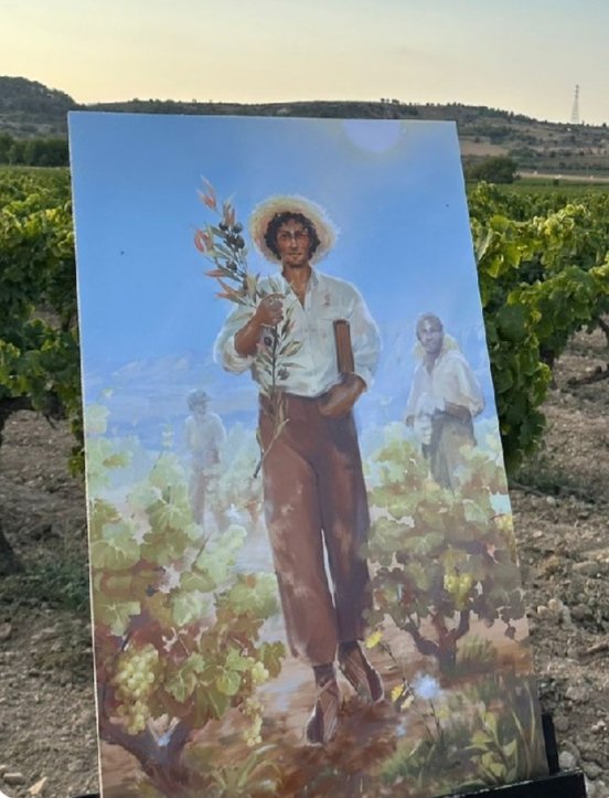 L'estampa m'agrada molt. La seva cara em recorda a algú. Felicitats a <a href="/Criszunk/">Cristina Gallardo | Commissions open</a> 👏👏👏👏. <a href="/fmvilafranca/">Festa Major de Vilafranca</a>