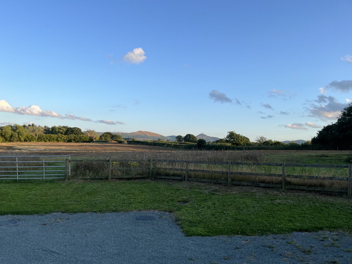 Beautiful view from Ryton VH whilst attending Condover Parish Council meeting. Concerns expressed tonight on plans for new build houses outside of Parish neighbourhood plan. With the badly thought through Govt targets for house building, massive implications for rural Shropshire