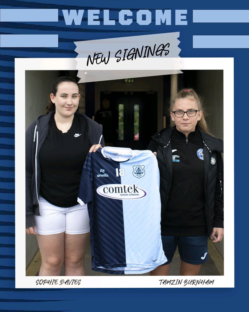 BishopLadies's tweet photo. Bishop Auckland FC Ladies are delighted to announce the double signings of Sophie Davies and Tamzin Burnham https://t.co/VHPiO1VGzg