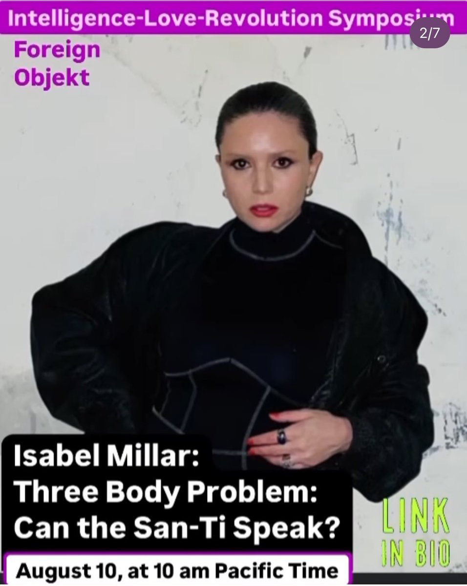 Isabel Millar tweet media