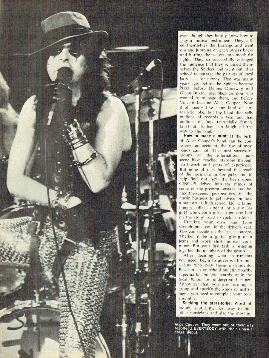 GlamSlam72's tweet photo. August 1973
Circus Magazine
How To Start...
PT.2 https://t.co/a6z27vBZrE