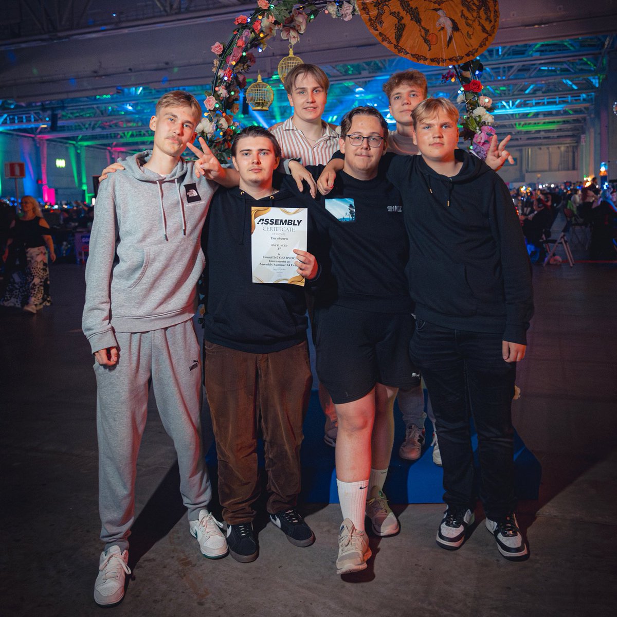 esports_tier's tweet photo. @assemblyparty CS2 Byoc 3rd π₯
2-0 Bronze match vs Roots Academy
Another LAN podium for Tier this summer!
#TierEsports #GoTier #esports #assemblyparty #helsinki https://t.co/advqC6JoWs