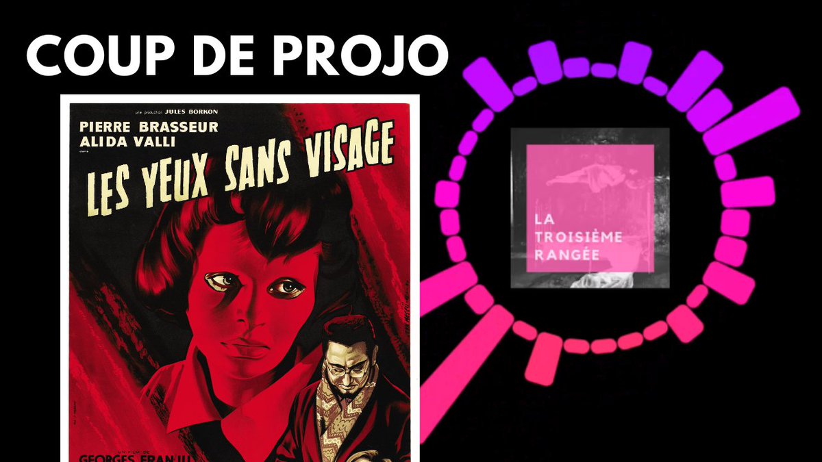 CamdenSq's tweet photo. Le coup de projo de @La3emeRangee consacré au film LES YEUX SANS VISAGE est en dispo au format vidéo !

Lien dans le tweet suivant ⬇️ https://t.co/LNuKJTLmKw