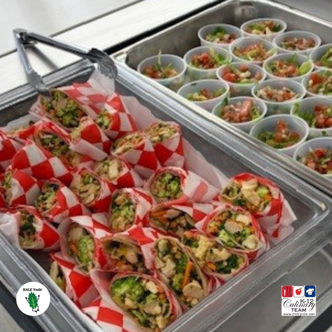 Our K-12 Culinary Team is passionate about training school nutrition professionals! #kaleyeah #k12 #schoollunch #childnutrition