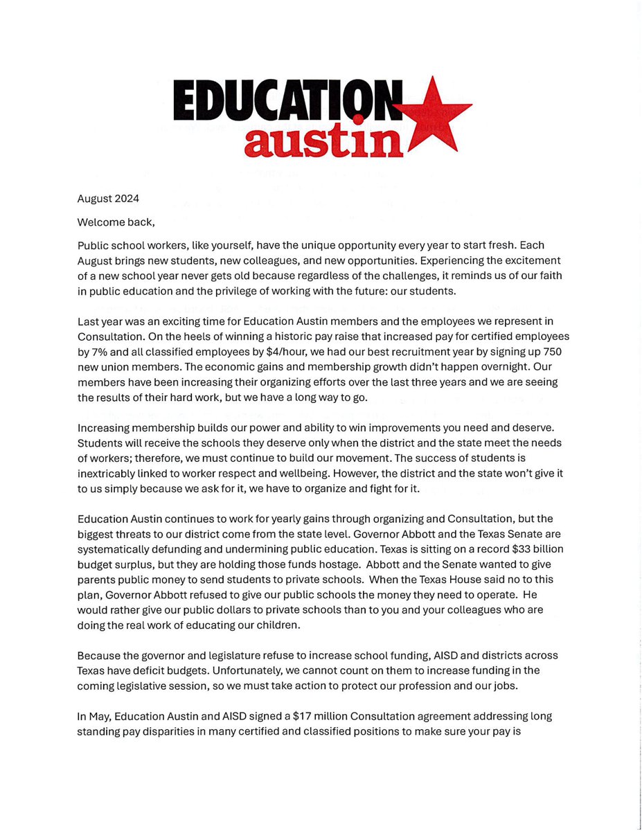 Education Austin tweet media