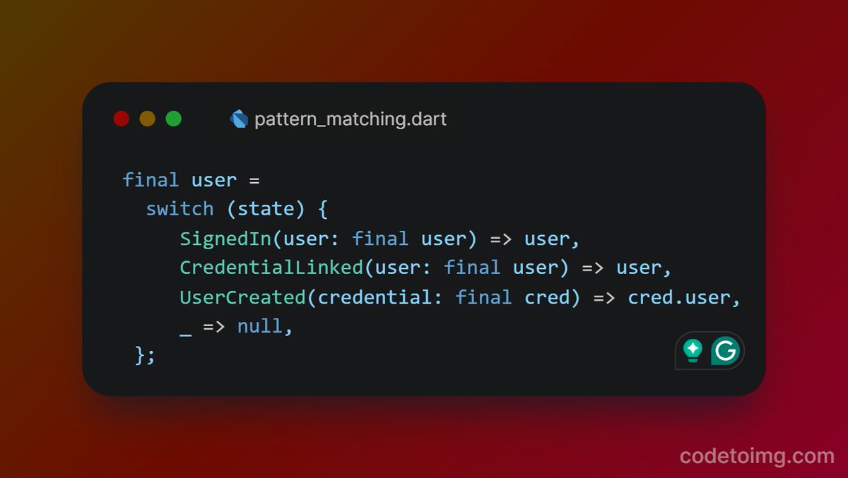 toseefkhan_'s tweet image. Improved readability, but at what cost?
#dart #flutterdev #dartdev