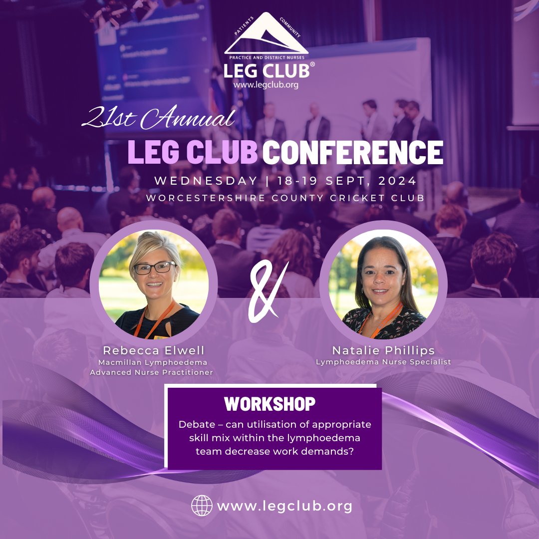 LindsayLegClub's tweet photo. 📣 We're excited to kick off the 21st Annual Leg Club Conference at Worcestershire County Cricket Club! 🌟
📅 18-19 Sept 2024
#LegClubConference #HealthcareInnovation #Teamwork #PatientCare #Lymphoedema #Wellbeing #Nursing #HealthcarePros #MedConference #ProDevelopment https://t.co/U7jOW0oond