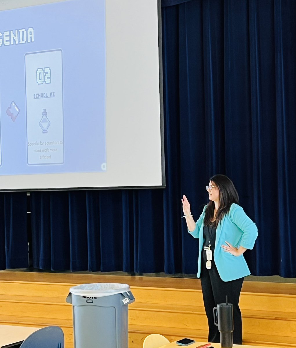 Shoutout <a href="/IrvingLibraries/">IISD Libraries</a> for presenting AI training to DZ today to enhance instruction and student learning! We’re ready to IGNITE learning &amp; innovation. #IgniteIrvingISD