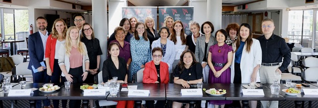 Grateful for an inspiring afternoon with The Honourable Mary Ng, the CanWIN group, and 20 amazing West Coast women entrepreneurs.<a href="/mary_ng/">Mary Ng</a> thank you for your commitment to women in business and to <a href="/catwinckler/">Catherine Winckler</a>  <a href="/AsiaPacificFdn/">APF Canada</a> for an excellent event!