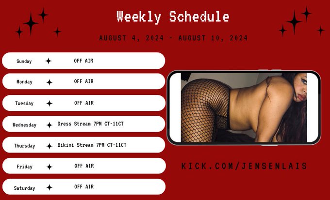 Kick Stream Schedule 💚... I'm exhausted traveling back from Chicago, so I'm taking today to relax, but<a href="/tag/ebony"class="tags"><span>#ebony</span></a><a href="/tag/twerk"class="tags"><span>#twerk</span></a><a href="/tag/heels"class="tags"><span>#heels</span></a><a href="/tag/freckles"class="tags"><span>#freckles</span></a><a href="/tag/highheels"class="tags"><span>#highheels</span></a><a href="/tag/fatass"class="tags"><span>#fatass</span></a>