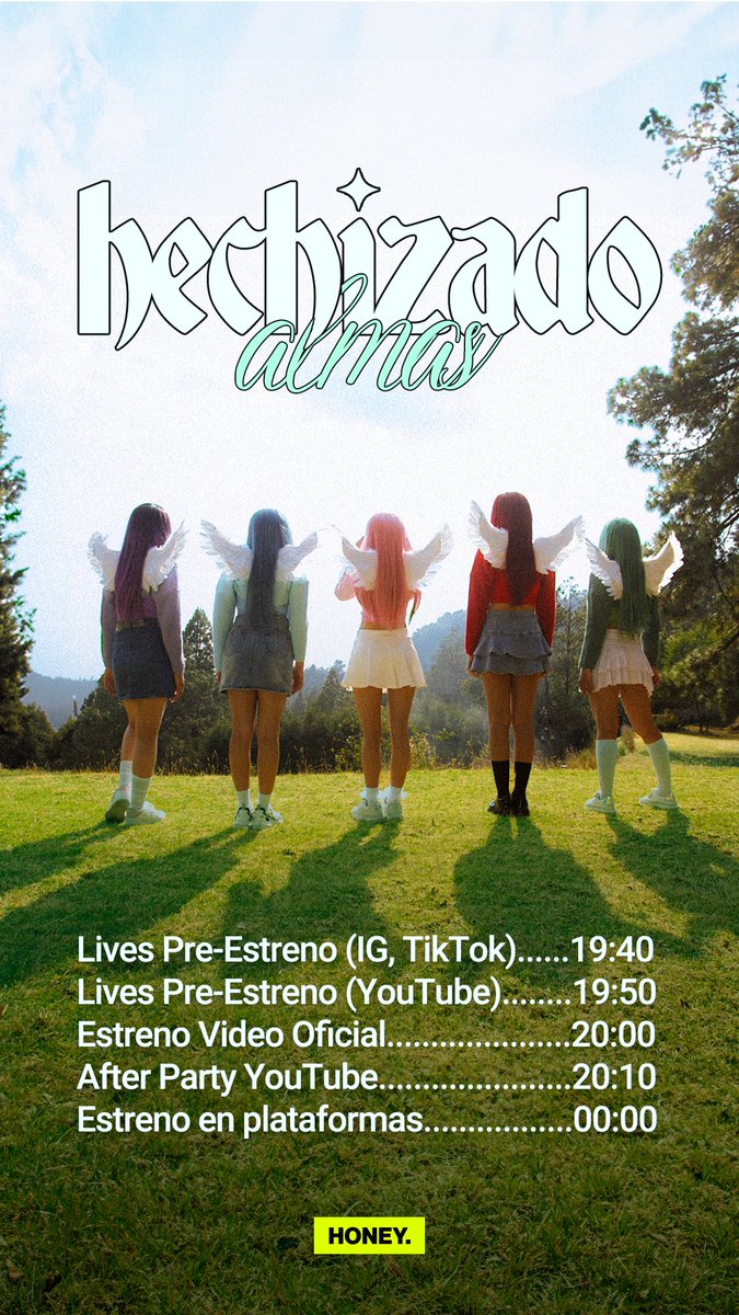 AlmasMusicMx's tweet photo. 𝓐𝓵𝓶𝓪𝓼 - 𝓗𝓮𝓬𝓱𝓲𝔃𝓪𝓭𝓸 🧚🪄
📆 Estreno HOY 06/08
#ALMAS #AlmasMusic #Hechizado https://t.co/uVTvEHvZ4V