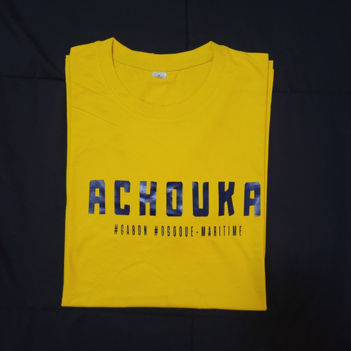 Un ami gabonais m'écrit et me dit qu'il veut un t-shirt avec le nom de son village. Quand il m'a donné le nom, j'ai rigolé 👌🏾🤣🤣.

#ACHOUKA #GABO' #OGOOUEMARITIME
<a href="/LetCClothing/">L&C Clothing.</a>