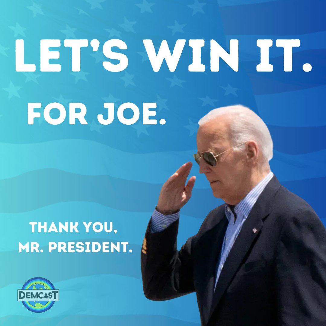 Friendly reminder that this skyrocketing excitement about our Democratic ticket was made possible by our President's humble decision to pass the torch.

Thank you again, Mr. President. 

Now let's go win this thing for <a href="/JoeBiden/">Joe Biden</a>! #HarrisWalz2024