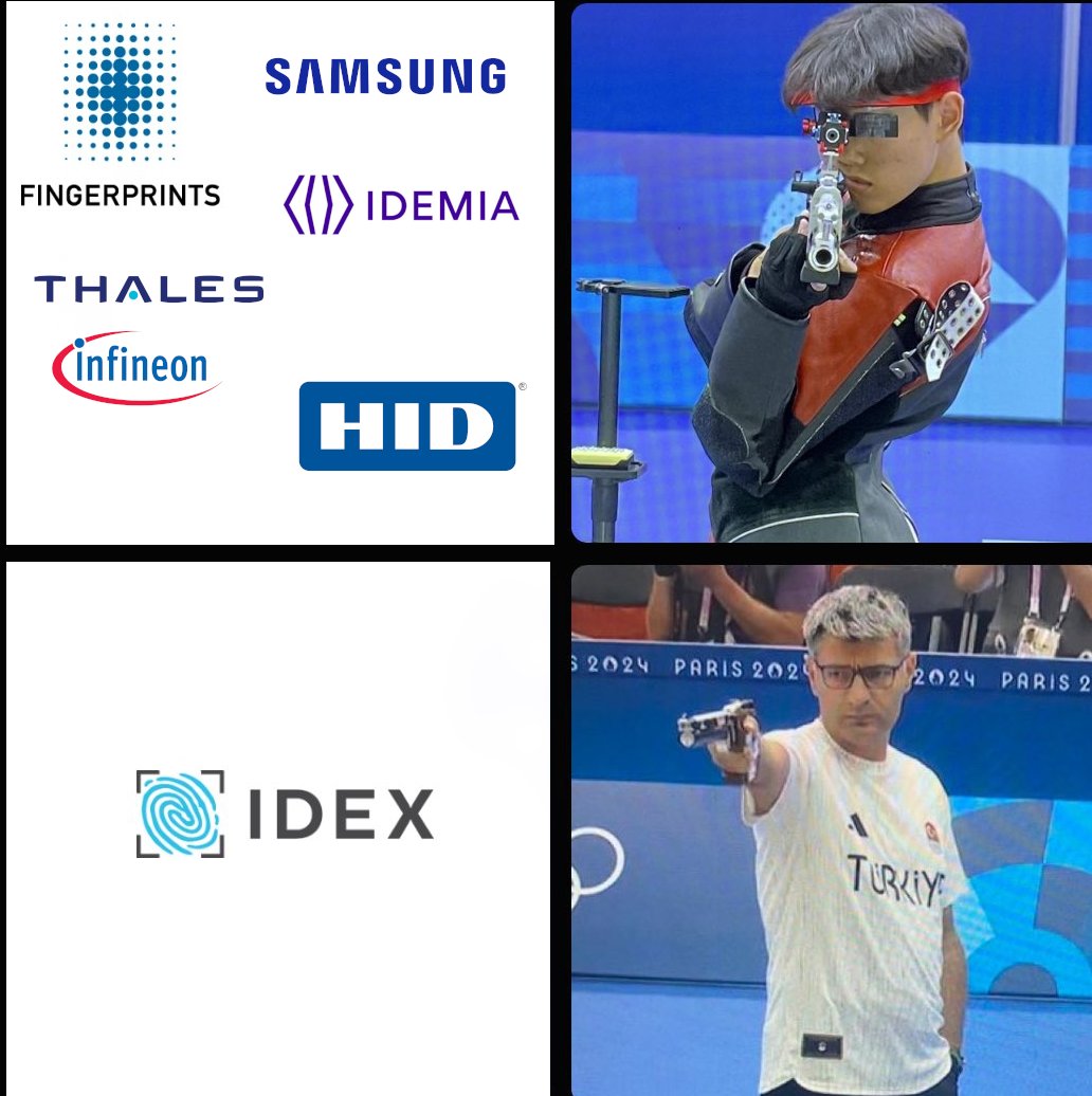 ipsum90's tweet image. Chad IDEX Biometrics vs virgin gen-z biometric companies