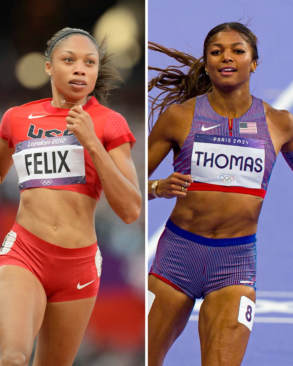 The first American to win gold in the women's 200m since Allyson Felix in 2012.

Gabby Thomas, take a bow 🫡🥇
