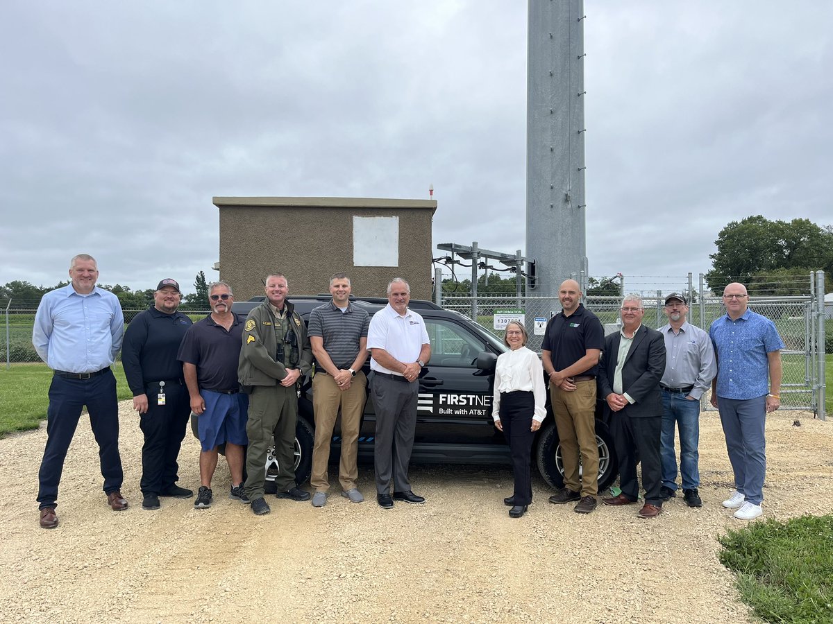 Had a great visit to <a href="/FirstNet/">FirstNet, Built with AT&T</a>'s facilities in Maquoketa, Iowa! We discussed their impressive work in expanding coverage and reliability for emergency responses in rural areas. Proud to see these advancements strengthening our communities.