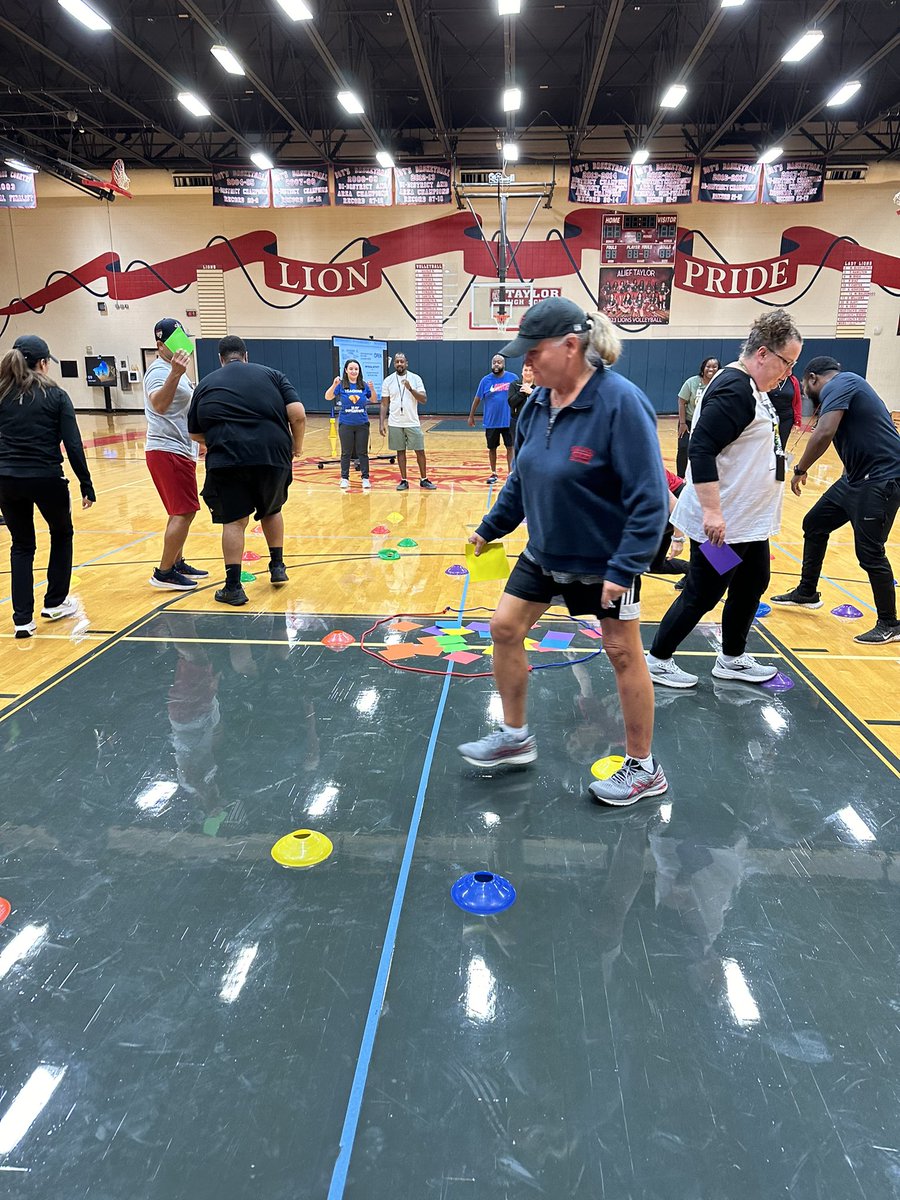 What a pleasure it was working together w elem &amp; interm #physed T’s in <a href="/AliefISD/">Alief ISD</a> (TX) <a href="/AliefWellness/">Alief ISD Physical Education and Health</a> today! Great, energetic group! #TeachersHelpingTeachers #GoBeGreat