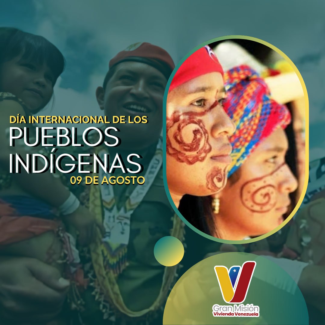 #Efeméride || El #09Ago celebramos el Día Internacional de los Pueblos Indígenas es una ocasión para reflexionar sobre la relevancia histórica y cultural de los pueblos indígenas y sus contribuciones para el fortalecimiento del proceso de integración a la sociedad actual