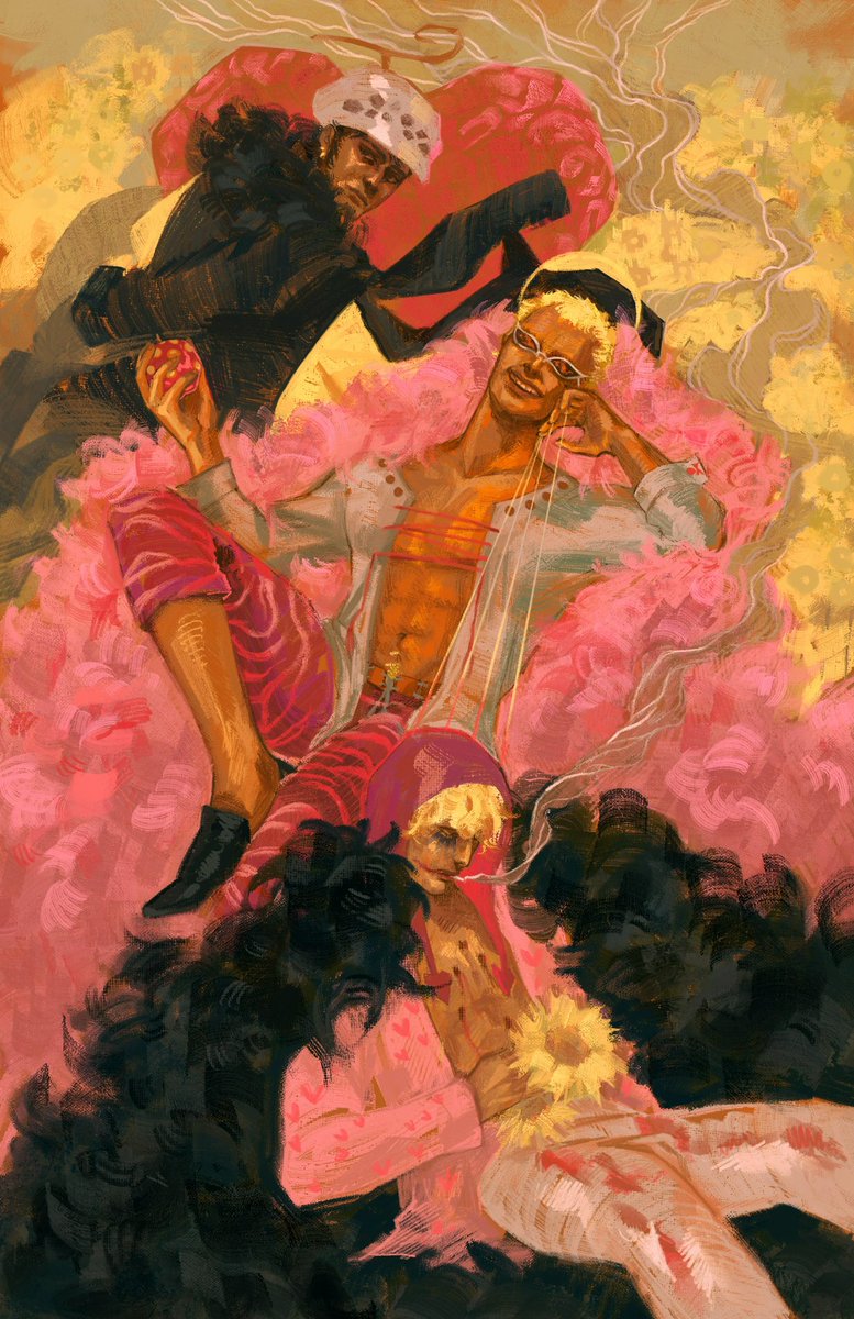 miavern's tweet photo. Just wanted to put my one piece paintings in one place #onepiece https://t.co/qGlLAqHVAe
