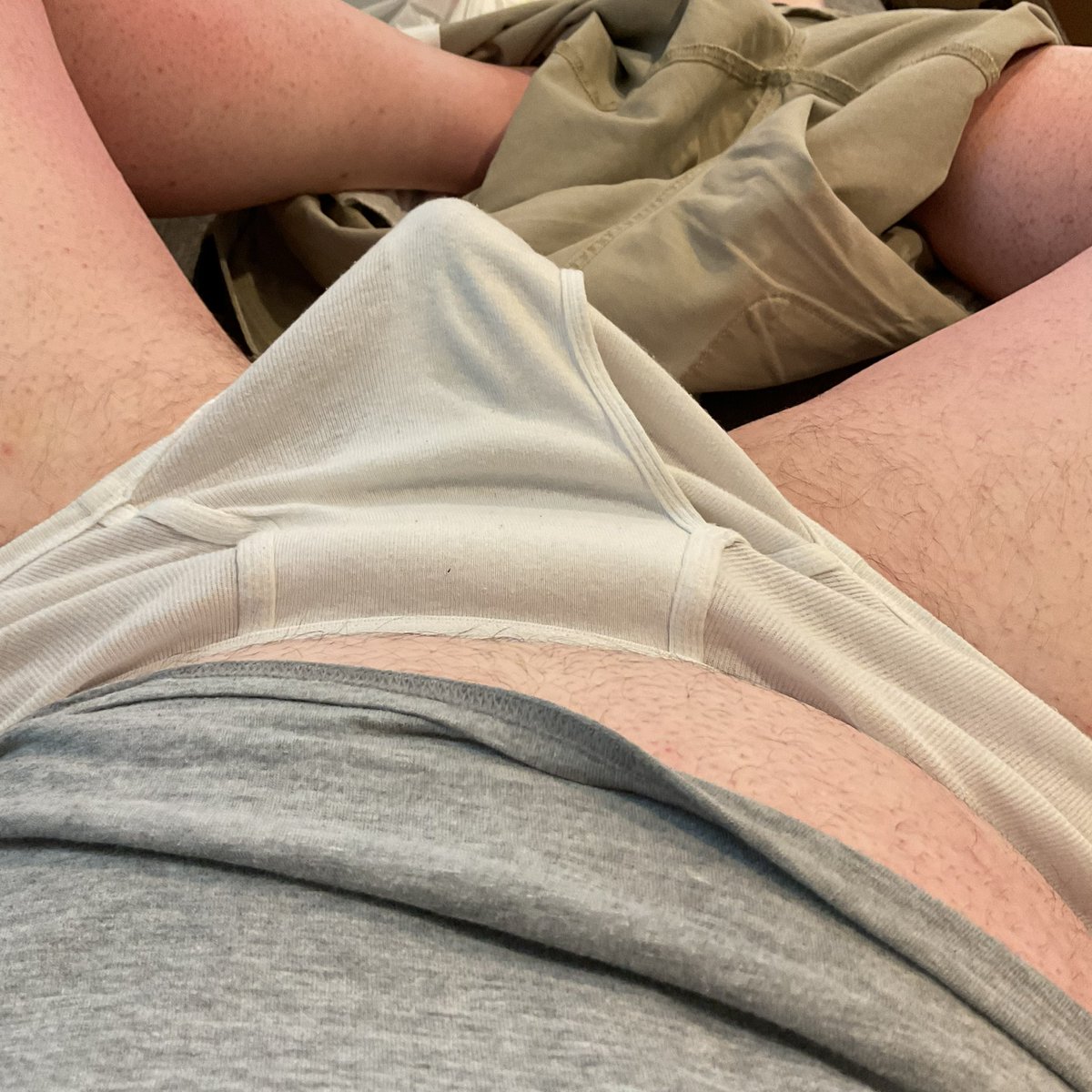 Worked overnight, took a nap to recover and was greeted by this tent in my whitey tighties upon waking 😄#ftl