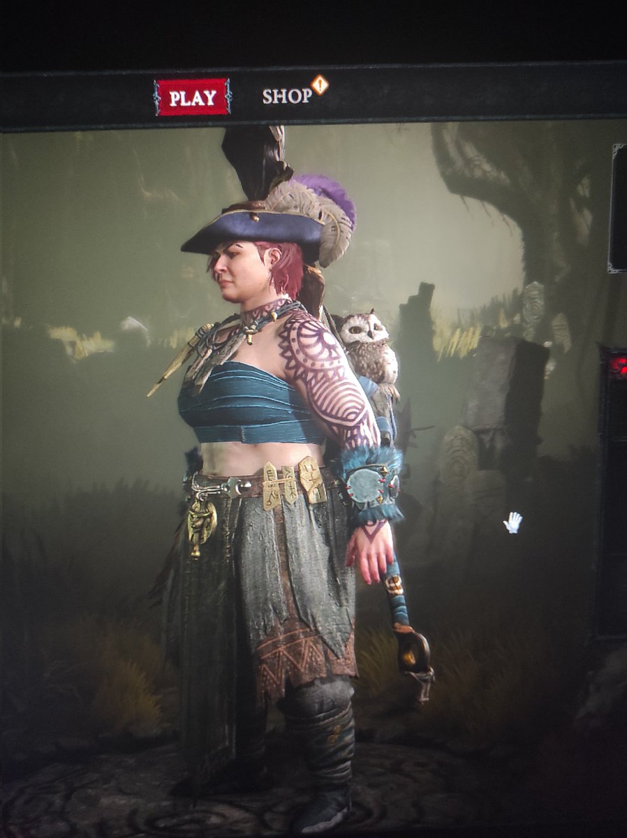 Hey <a href="/Diablo/">Diablo</a>. It's time to finally make more space for the characters I guess. There is a head missing from my owl staff^^