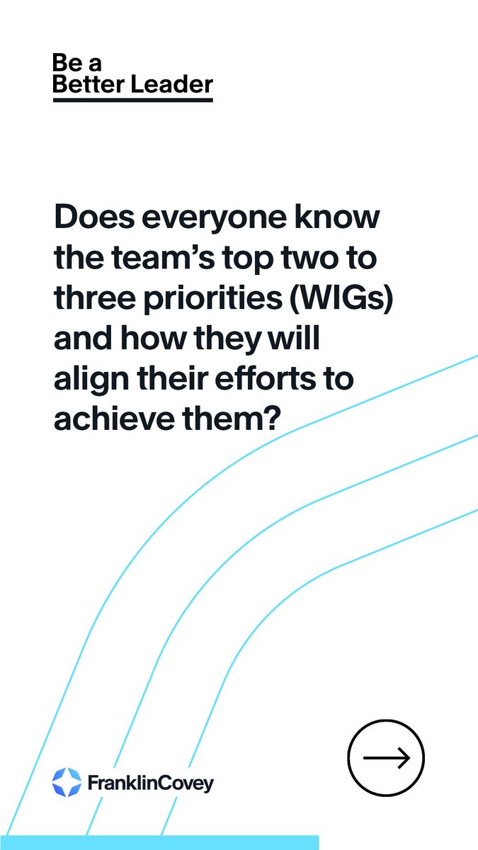 franklincovey's tweet photo. Be a better leader. Identify the Wildly Important Goals (WIGs) for your team or organization with these three steps. 

Visit https://t.co/S0aT7hRoqZ for more leadership development resources based on The 4 Disciplines of Execution®. #BeABetterLeader #LeadershipTraining https://t.co/K8pbJKOkdI