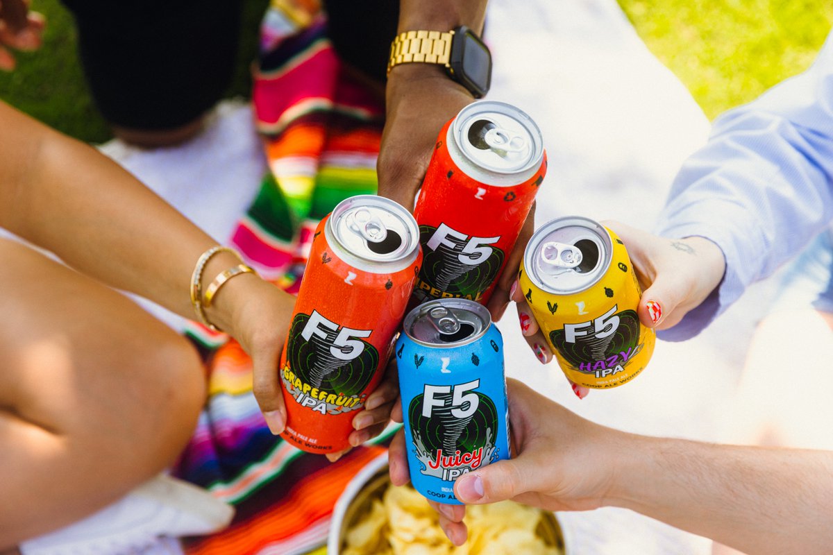 Have you tried our #F5IPA Variety Pack yet?! This thirst-inducing India Pale Ale line-up features some new spins on an old favorite! 🌪

With tantalizing flavors that include Grapefruit, Hazy, Juicy and Imperial, this #COOPAleWorks classic just got even better. There's something