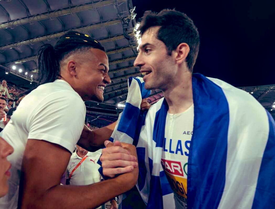 Εσείς οι 2 💙
#teamhellas #Olympics #Paris2024 #Τεντόγλου #Μανόλο
