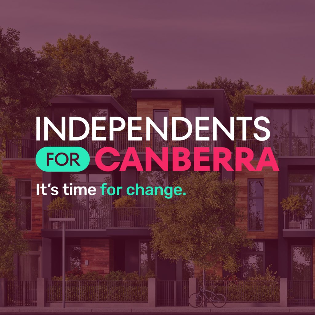 Independents for Canberra tweet media