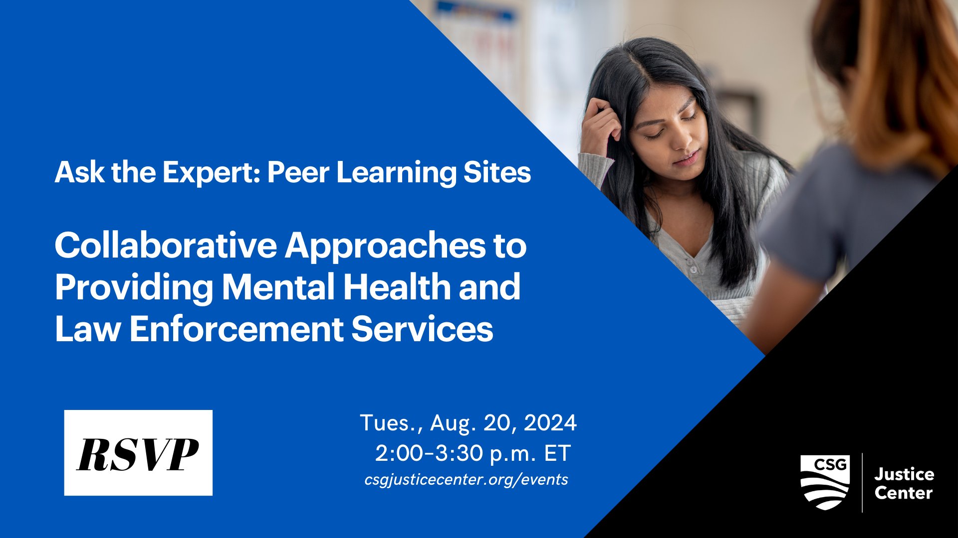 CSG Justice Center on X: &ldquo;Register for our Ask the Expert webinar 