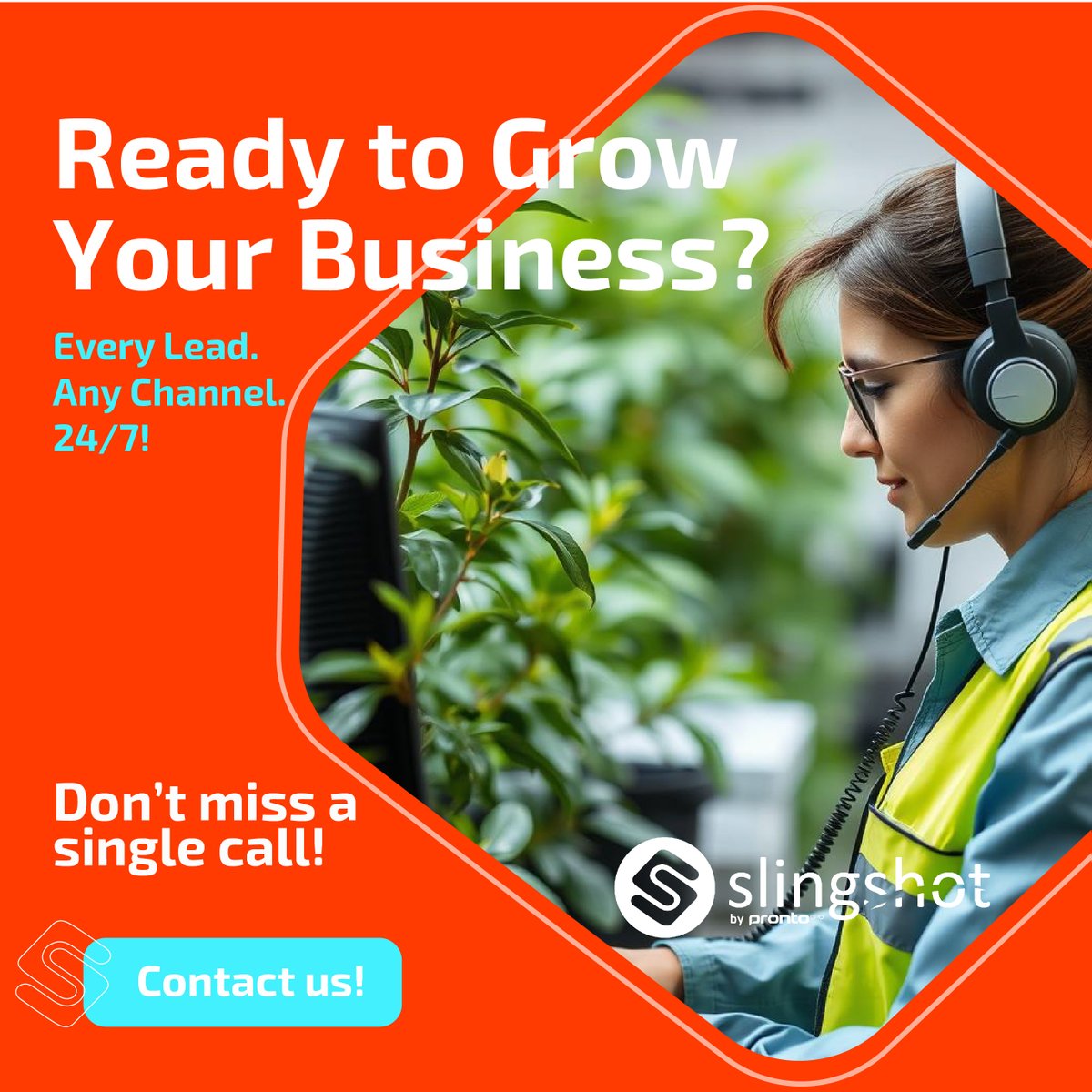 GetSlingshot's tweet image. Hey Pesticide Pros! We know you’re committed to keeping crops healthy and thriving, but are you giving your customers the support they deserve? 

#PesticideSupport #CallCenterSolutions #GrowWithUs #SS #slingshot #prontobpo