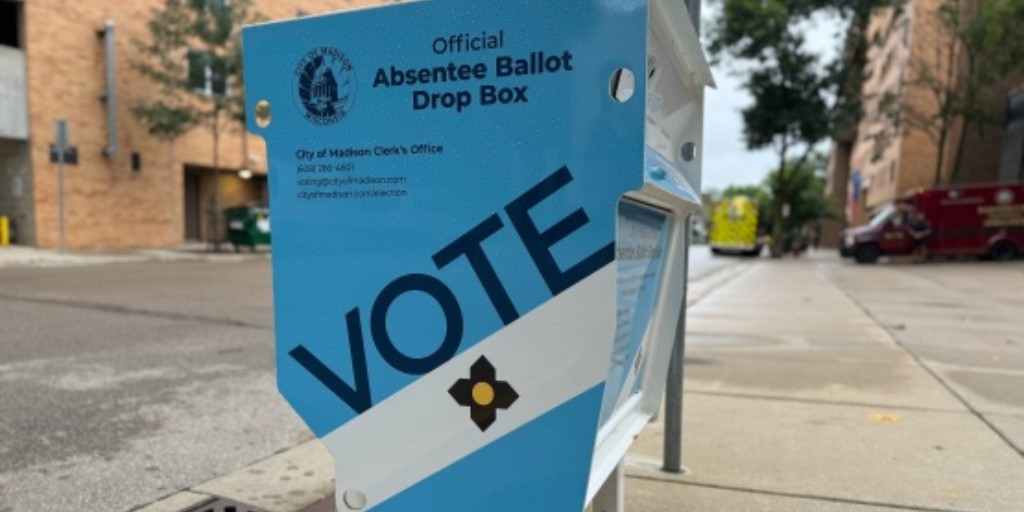 Madison's 14 absentee ballot drop boxes are now unlocked &amp; ready to receive absentee ballots for the Aug primary. Thank you, WI Supreme Court for recognizing drop boxes are a safe &amp; secure way to vote in WI. We want to ensure every eligible voter can vote. ow.ly/TORk50SSqnW