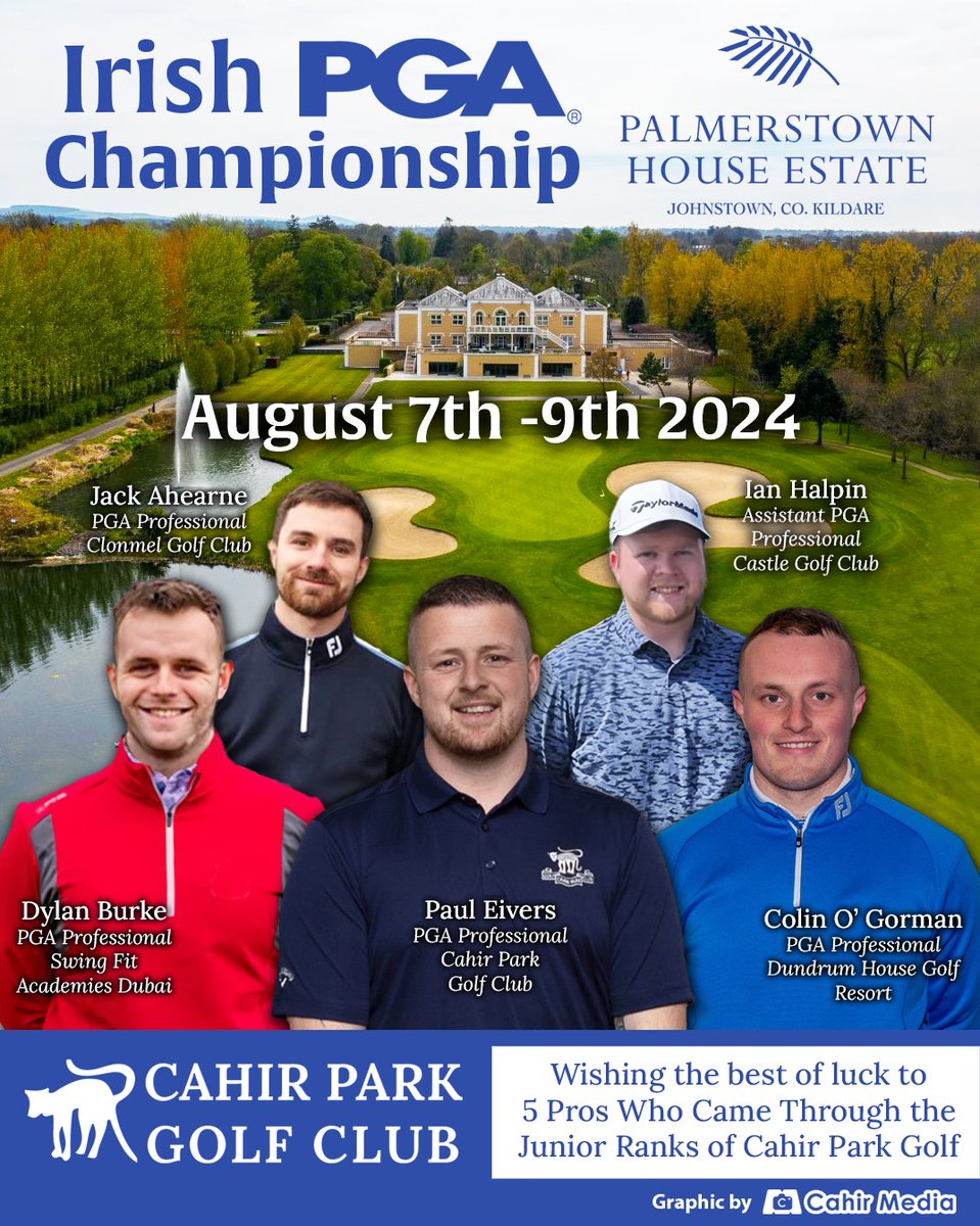 Best of luck, lads ⛳️ ☘️