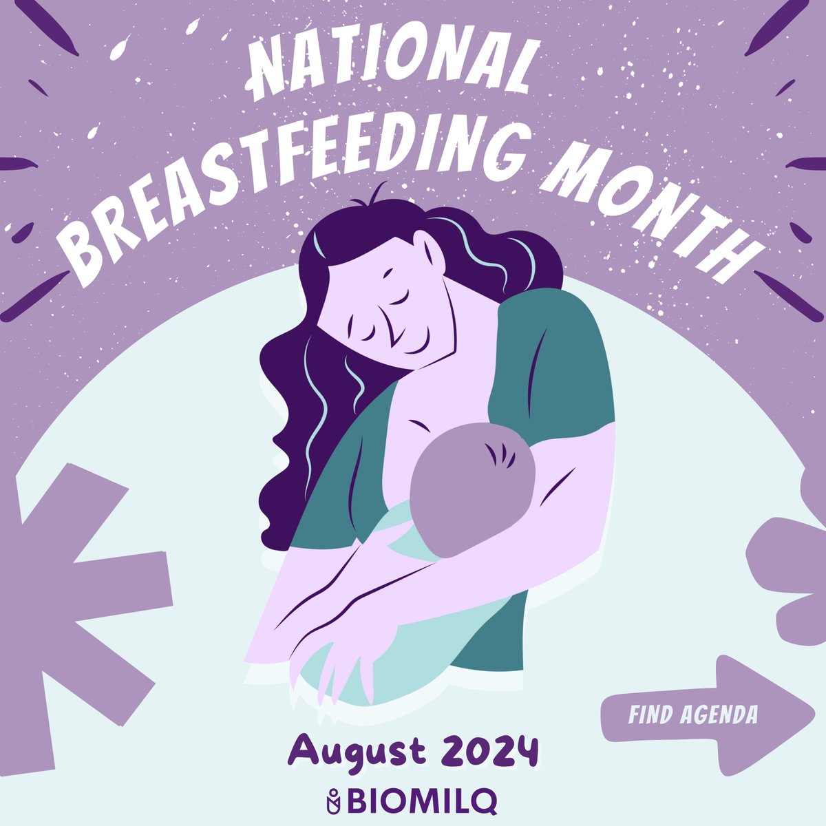 biomilq's tweet photo. 🤱This August is National Breastfeeding Month, let’s unite to create a supportive environment for all parents! 

👉Swipe right to read the full agenda. https://t.co/g63LrFiFSJ