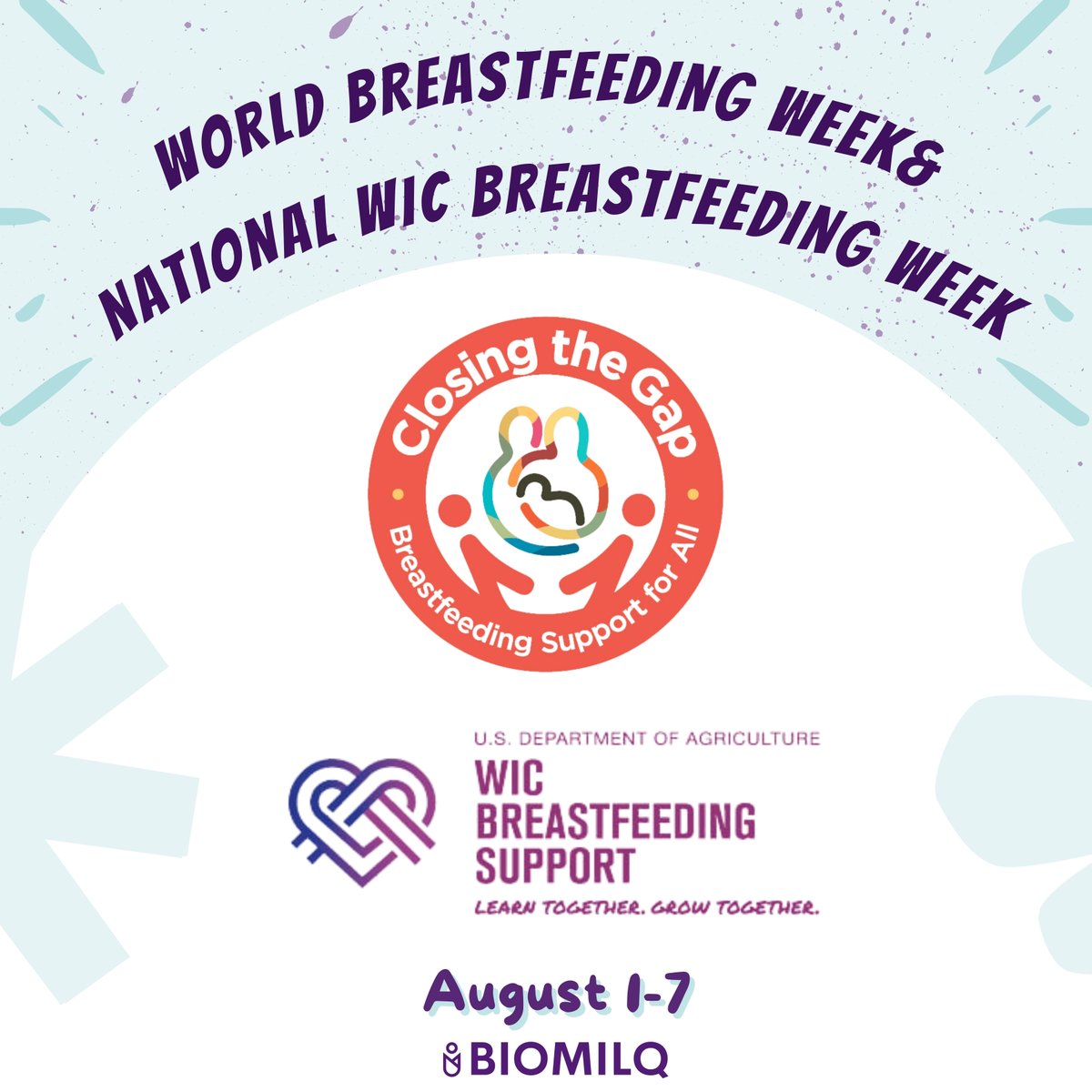biomilq's tweet photo. 🤱This August is National Breastfeeding Month, let’s unite to create a supportive environment for all parents! 

👉Swipe right to read the full agenda. https://t.co/g63LrFiFSJ