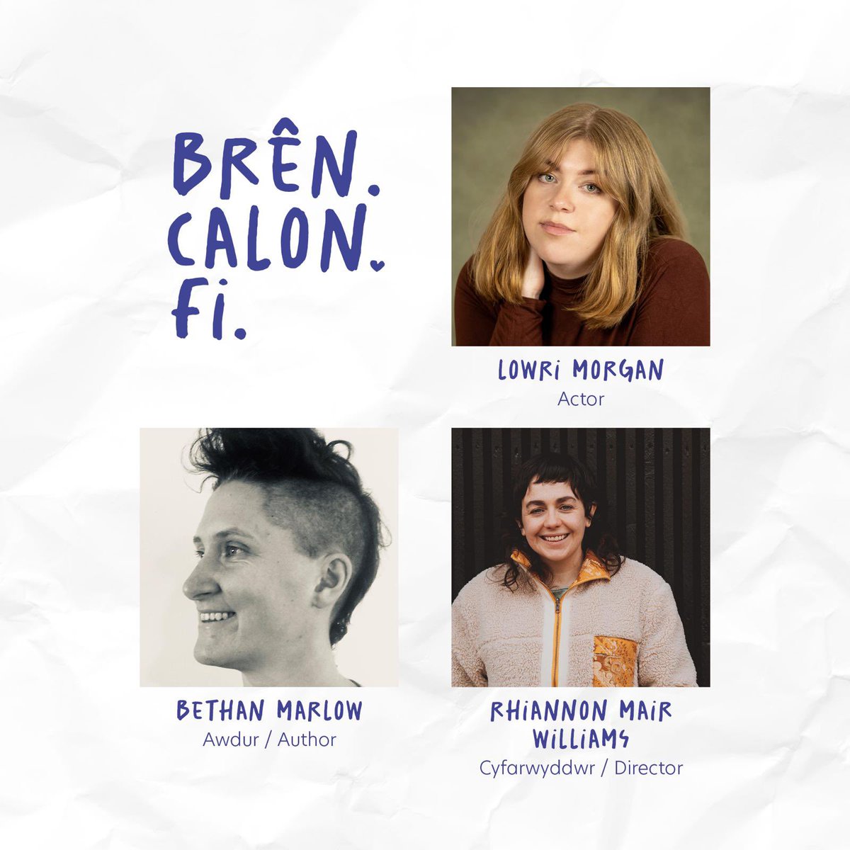 Rhianangharadda's tweet photo. #BrenCalonFi @bethanmarlow
@TheatrGenCymru @eisteddfod @masarymaes
Yn @YMaArlein
Cast @lowrimorgan01
Cyfarwyddo @RhiannonMairW
Sain @Bosh_Jowles
Set a Gwisg: Liv Jones
Golau: Cara Hood
ADOLYGIAD: Lowri, Adran Ddrama @YGGBM 56 mun #TocynWythnos @BBCRadioCymru
DIOLCH https://t.co/LFrUzs3acP