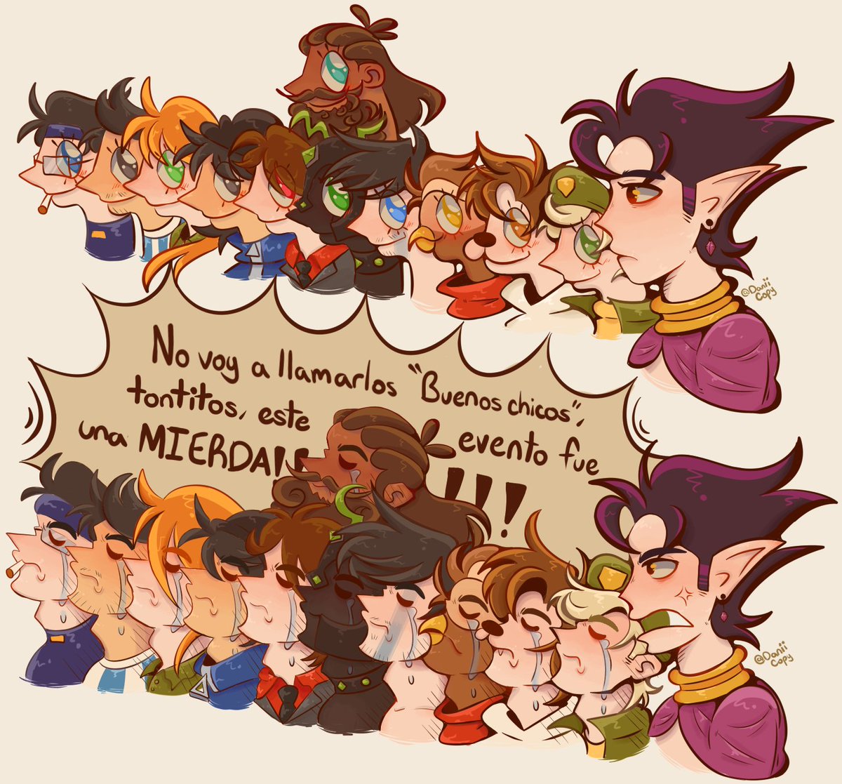 Resumen de cualquier evento de Karmaland (llego tarde al meme pero tenía que hacerlo xd)

#karmalart #karmaland