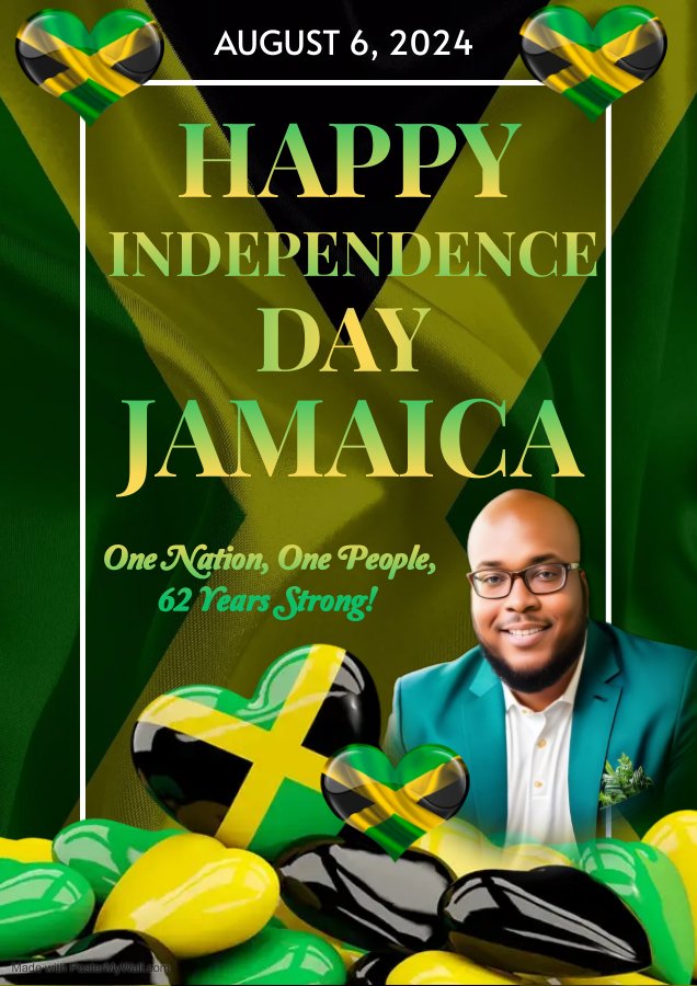 DavonFenton's tweet photo. Happy Independence Day, Jamaica! We are resilient and strong! 
#Jamaica62 #proudtobejamaican #JamaicaIndependenceDay
🇯🇲🇯🇲🇯🇲🇯🇲🇯🇲🇯🇲🇯🇲🇯🇲🇯🇲🇯🇲🇯🇲🇯🇲🇯🇲🇯🇲 https://t.co/otUCWqfoah