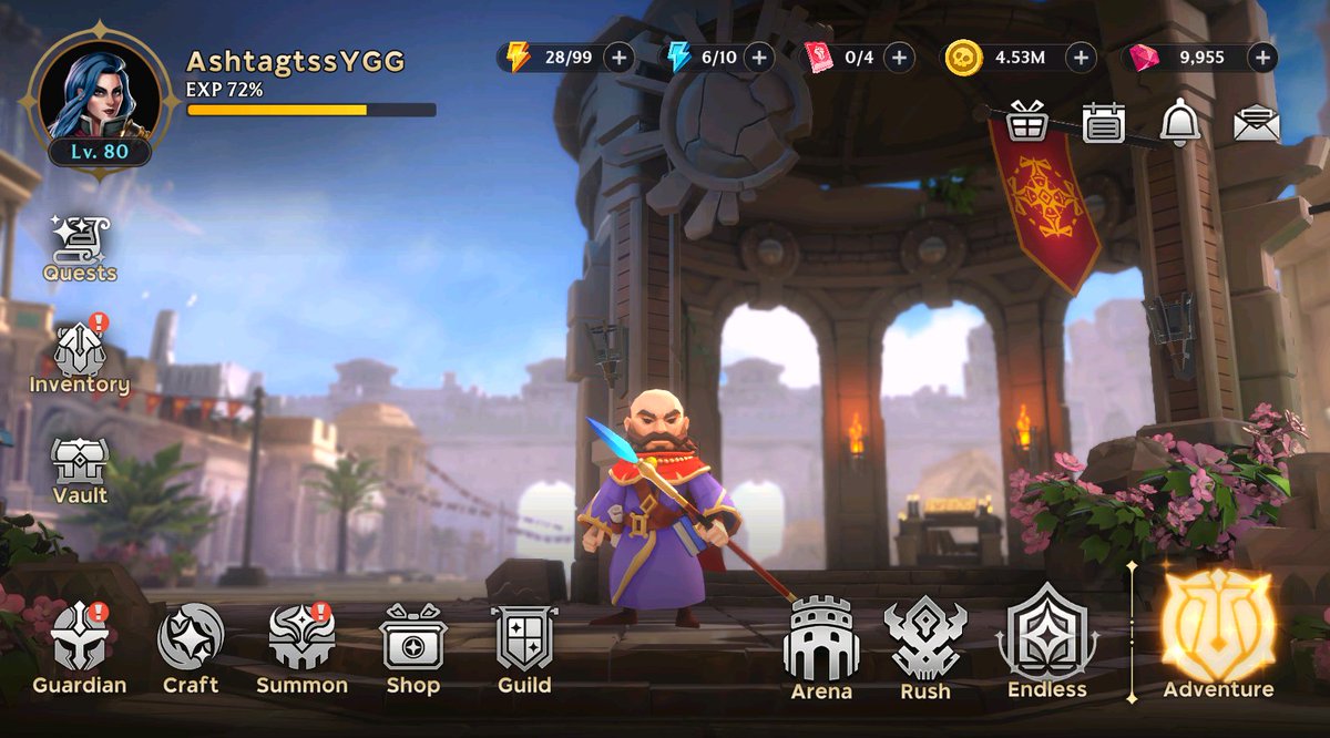 shhhtag's tweet image. Really enjoying GAP S6 games lineups so far. Don't miss out on these games guys! Still grinding Guild of Guardians after finishing all quests lolol. Can't get enough of it. Thanks @YieldGuild @OLAGuildGames for the experience and the rewards! #YGGGAPS6