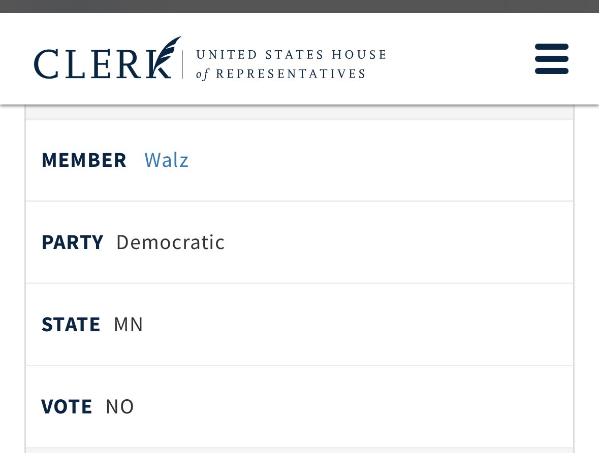 NoVA_Campaigns's tweet image. In Congress, @Tim_Walz voted AGAINST the Mission Act, opposing giving 🇺🇸 veterans better access to health care because he didn’t want to give President Trump a win in 2018

@GovTimWalz is the same politician who wants to give illegal aliens free health care