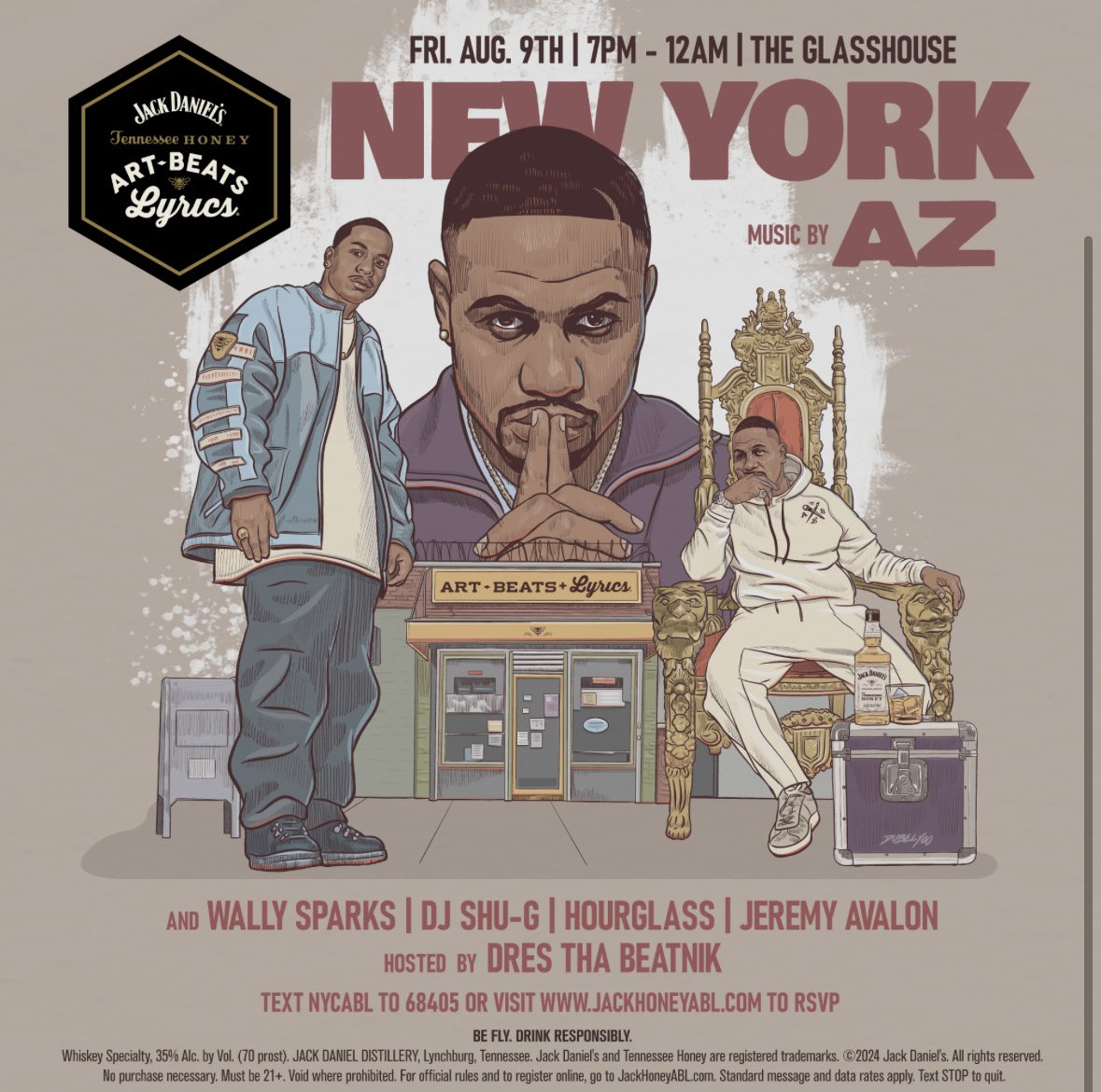 AZ (@quietazmoney) on Twitter photo This Friday 8/9 come on out!!
RSVP while supplies last! Text NYCABL to 68405 #ABL20 #JackHoney <a href="/ABLTOUR/">ArtbeatsandLyrics</a> This Friday 8/9 come on out!!
RSVP while supplies last! Text NYCABL to 68405 #ABL20 #JackHoney <a href="/ABLTOUR/">ArtbeatsandLyrics</a>