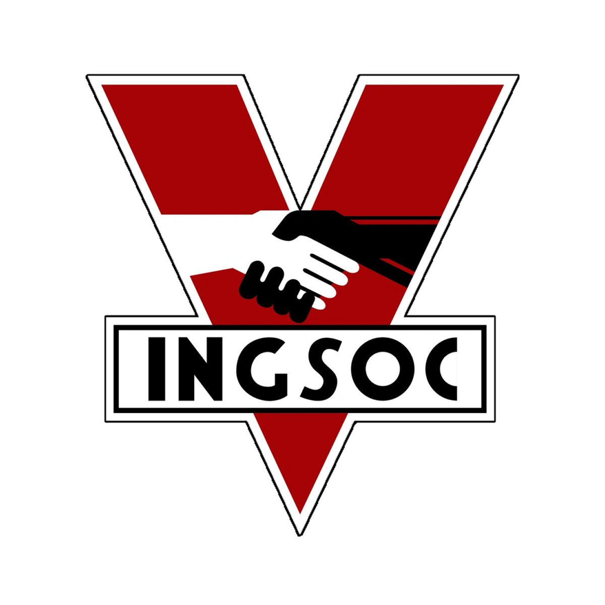 fictionalbrands's tweet photo. INGSOC • Orwell's 1984 (1984)

English Socialism (INGSOC) is the only political party in Oceania, a totalitarian state. The party promotes a cult of personality around its leader, Big Brother, while the Inner Party manages daily governance.

See more → https://t.co/CO4qNgzbUV https://t.co/J8EPOUzQp8