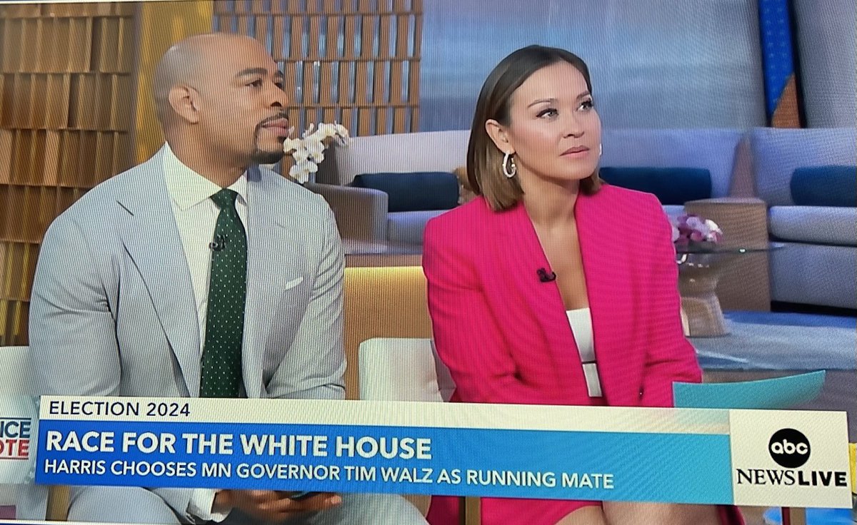 airby9's tweet photo. ⁦@GMA⁩ ⁦@DeMarcoReports⁩ , looking good team! https://t.co/5baDMnbhVP