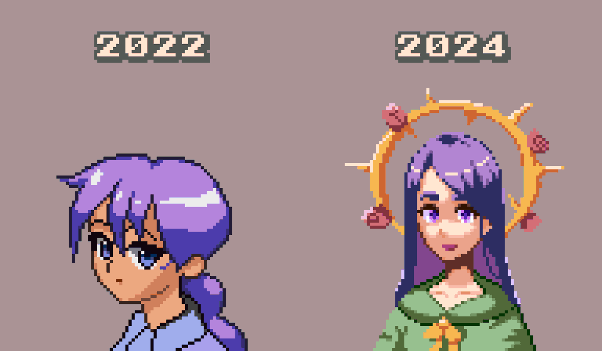 Some progress has been made.
#pixelart #ドット絵