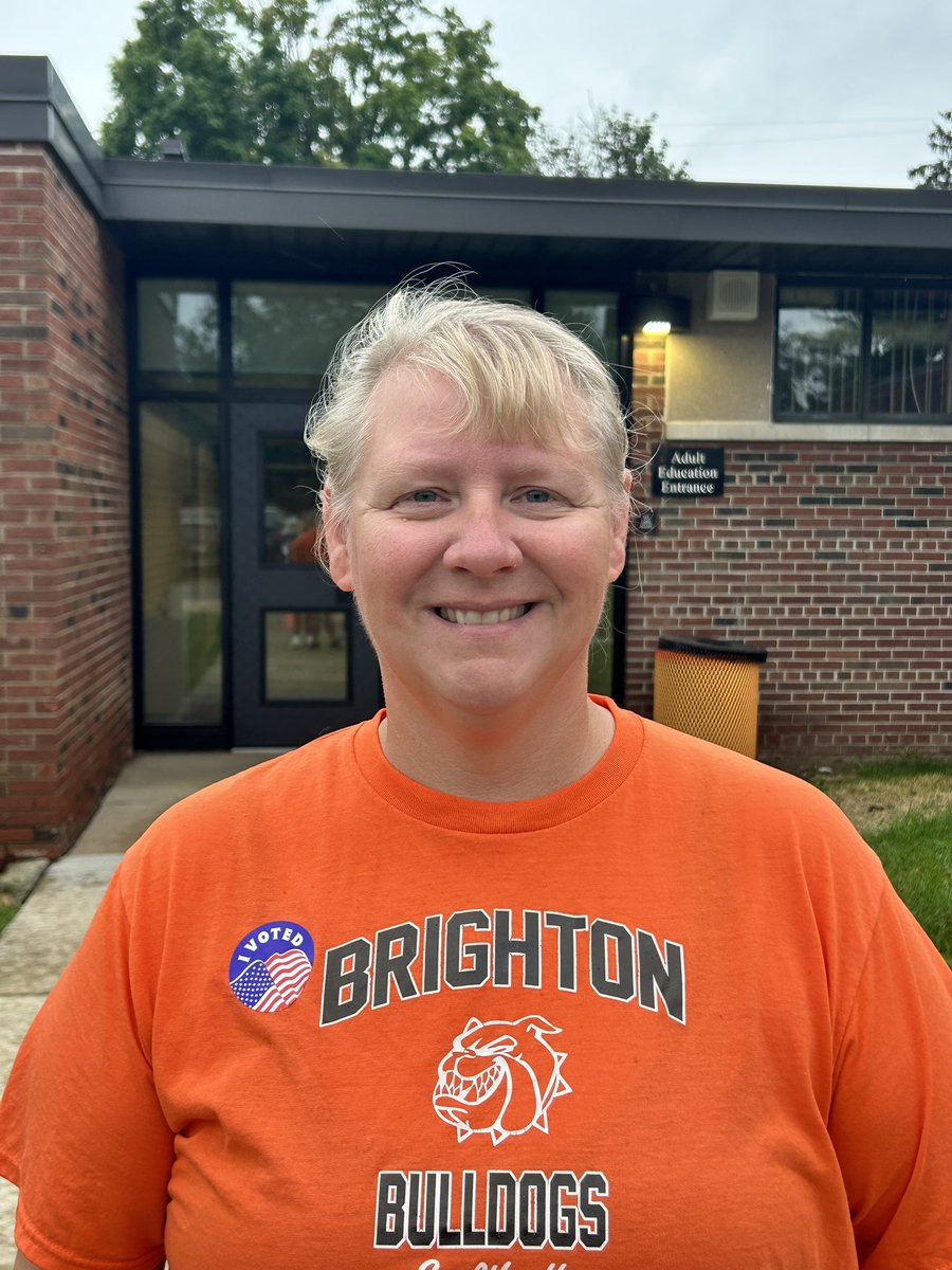 alimarie12's tweet image. I voted today, but the next election my name will be on the ballot. #schoolboard @BrightonK12 #voteforme