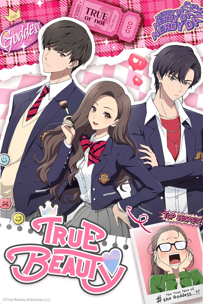 animetv_jp's tweet photo. True Beauty coming to Crunchyroll TOMORROW! 

✨More: https://t.co/CbCjbBx58X https://t.co/Fp5H3JZTGQ