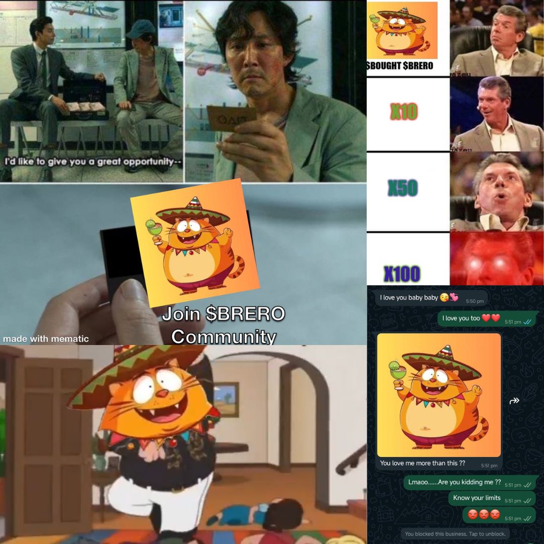 The results of our #memecoin competition are in...👀🥁
The 3 users with the best #Solbrero memes who will receive 15,000 $BRERO each are...<a href="/bye_bye1000/">Celestial Kronos</a> <a href="/ernieNFT/">Ernie812</a> &amp; @CAFU_ATR 🍹👏

5,000 $BRERO is also going to <a href="/DesignEET/">Design EET 🔺🐸</a> for the effort👏

Stay tuned for the next #aidrop🪂😻🌵🌮