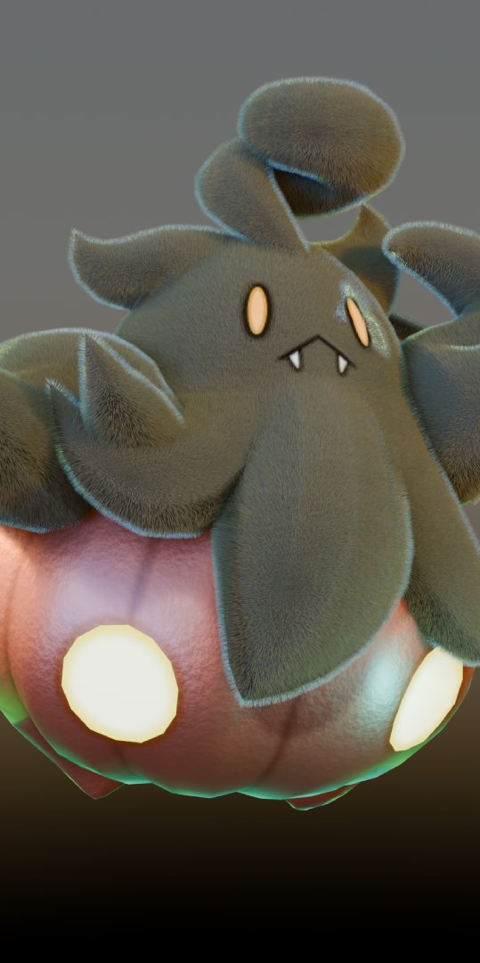 Sharing grandma Pumpkaboo's render since Dratchev thinks it came out like an adorable fuzzy peach